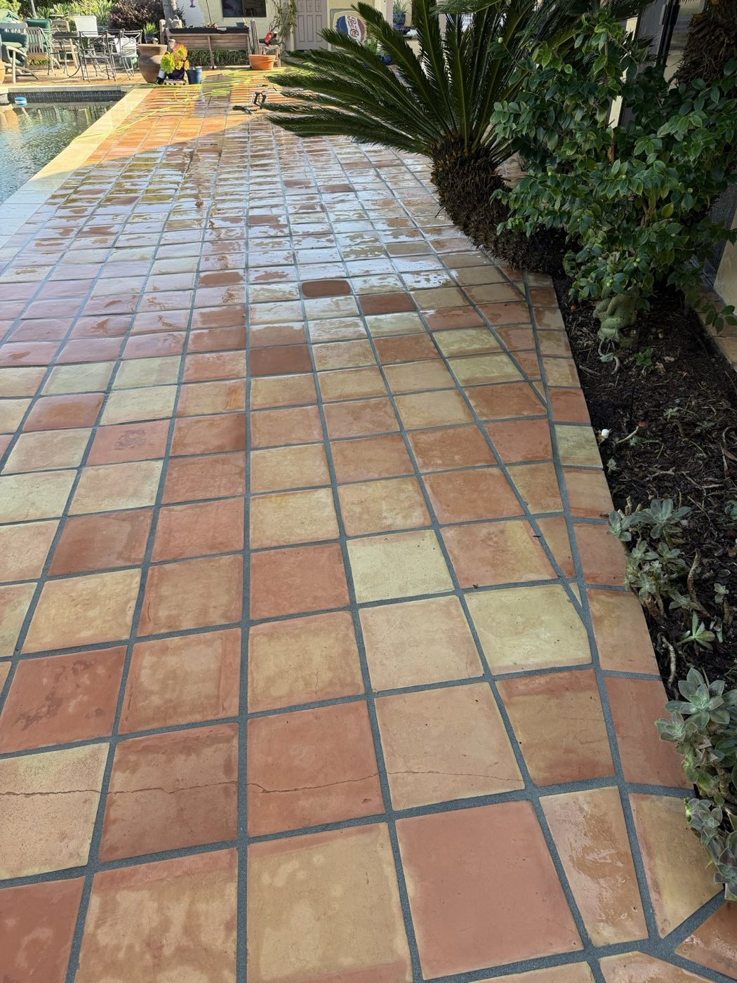 Concrete Tile Roof after cleaning by Valley Wash Pros
