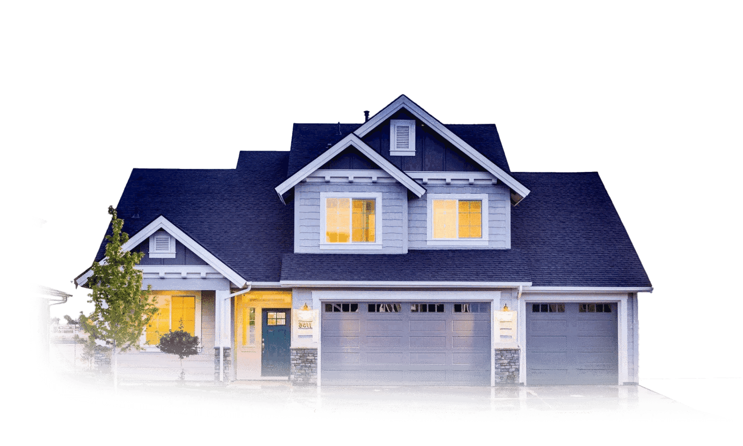 Freshly cleaned two-story Central Valley home