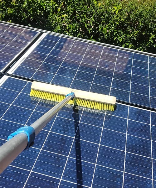 solar panel cleaning Tulare CA