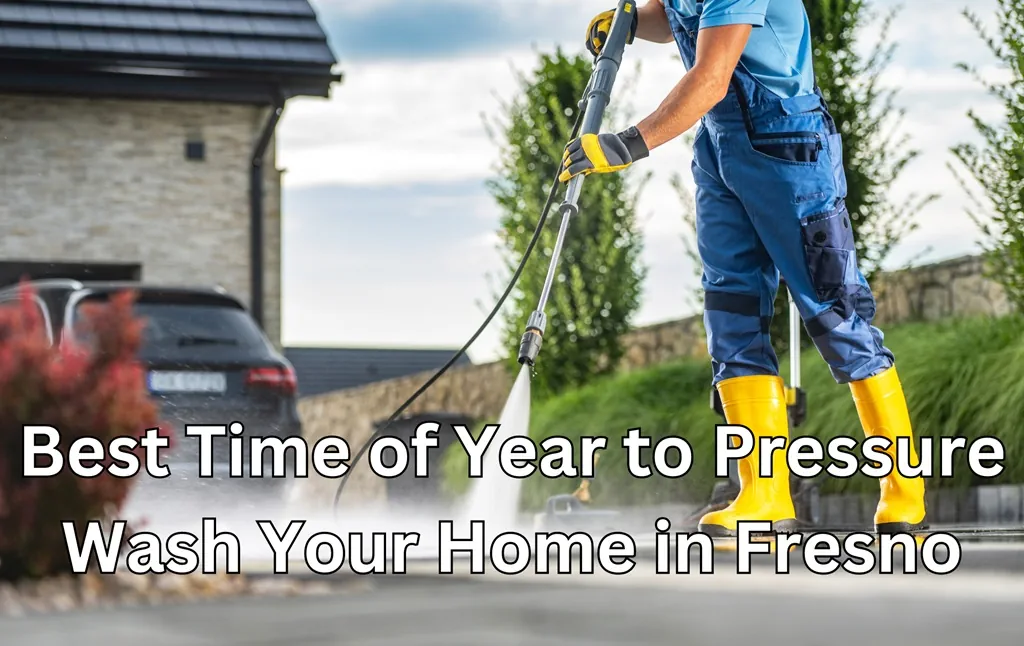 best time of year to pressure wash your home in fresno